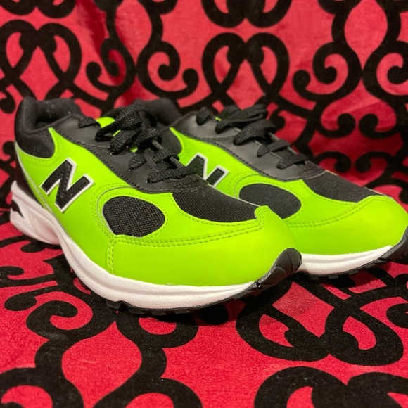 New Balance 498 Lime Green Black' - Picture 2 of 12